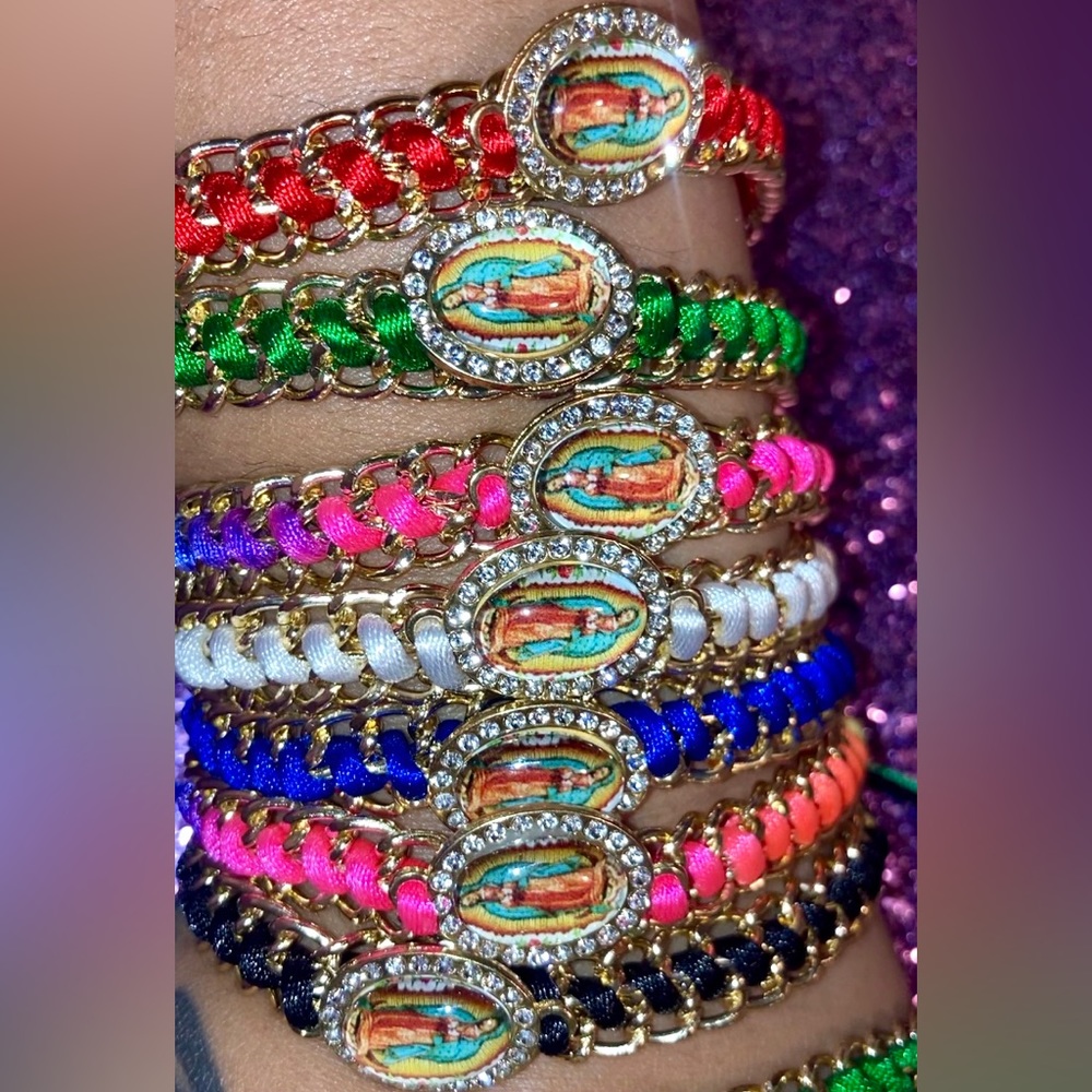 Virgin Mary Bracelet l St Mary Bracelet l Virgen De Guadalupe Bracelet